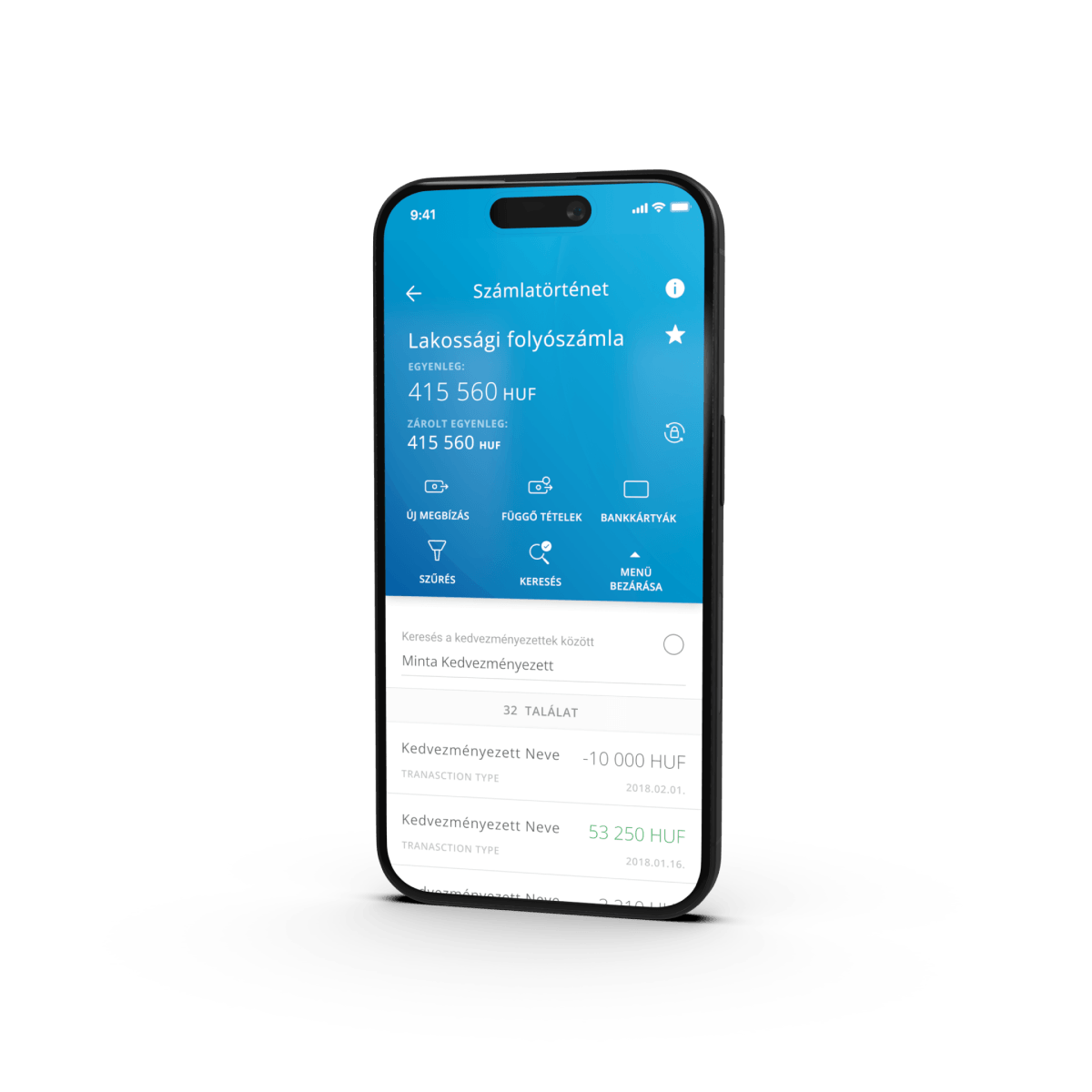 mobile with Erste screen 2
