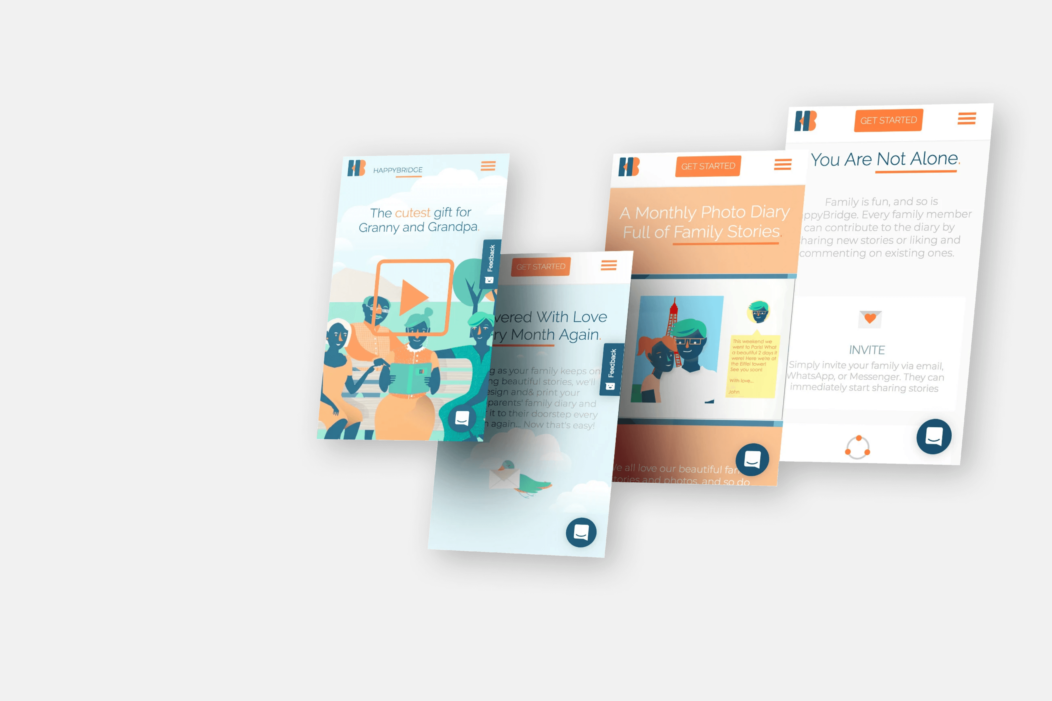 multiple images with Happy Bridge screenshots