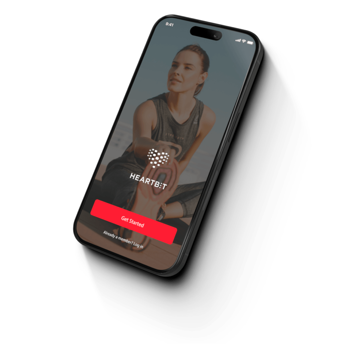 mobile with HeartBit screen 2