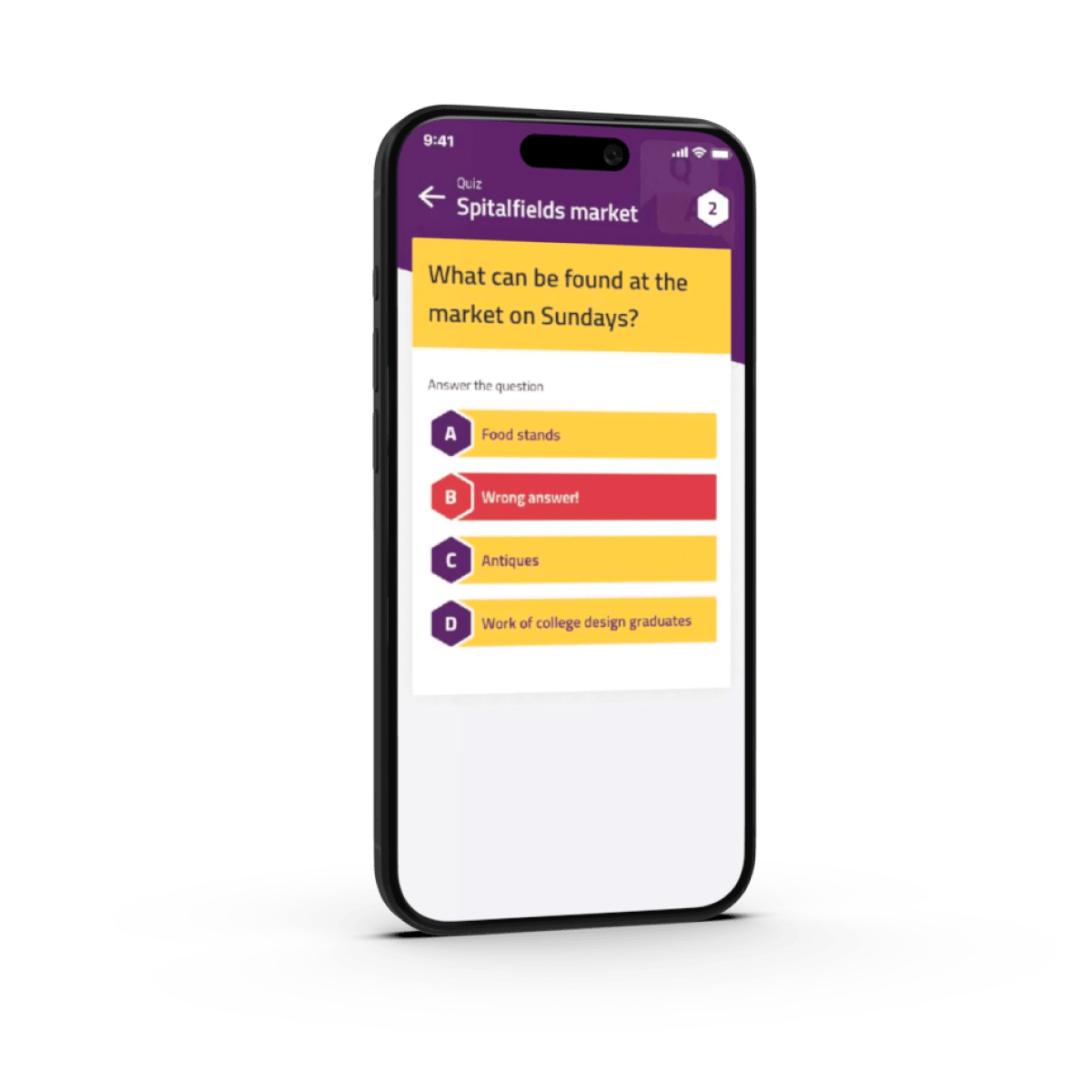 mobile screen with Like Locals 5