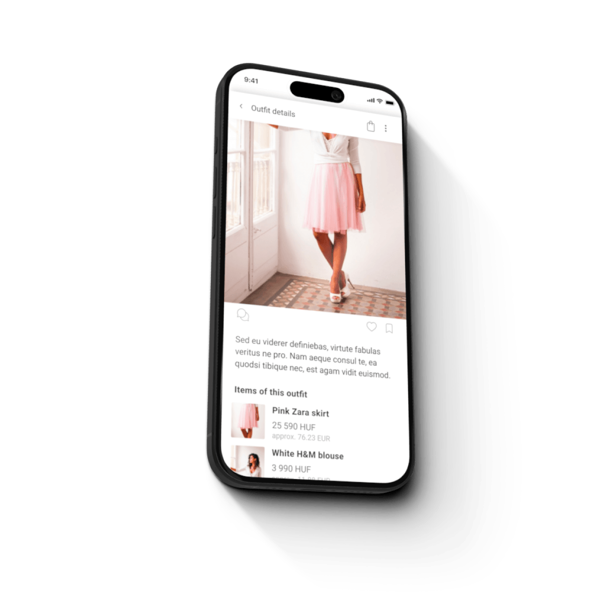 mobile screen with LiveRobe 2