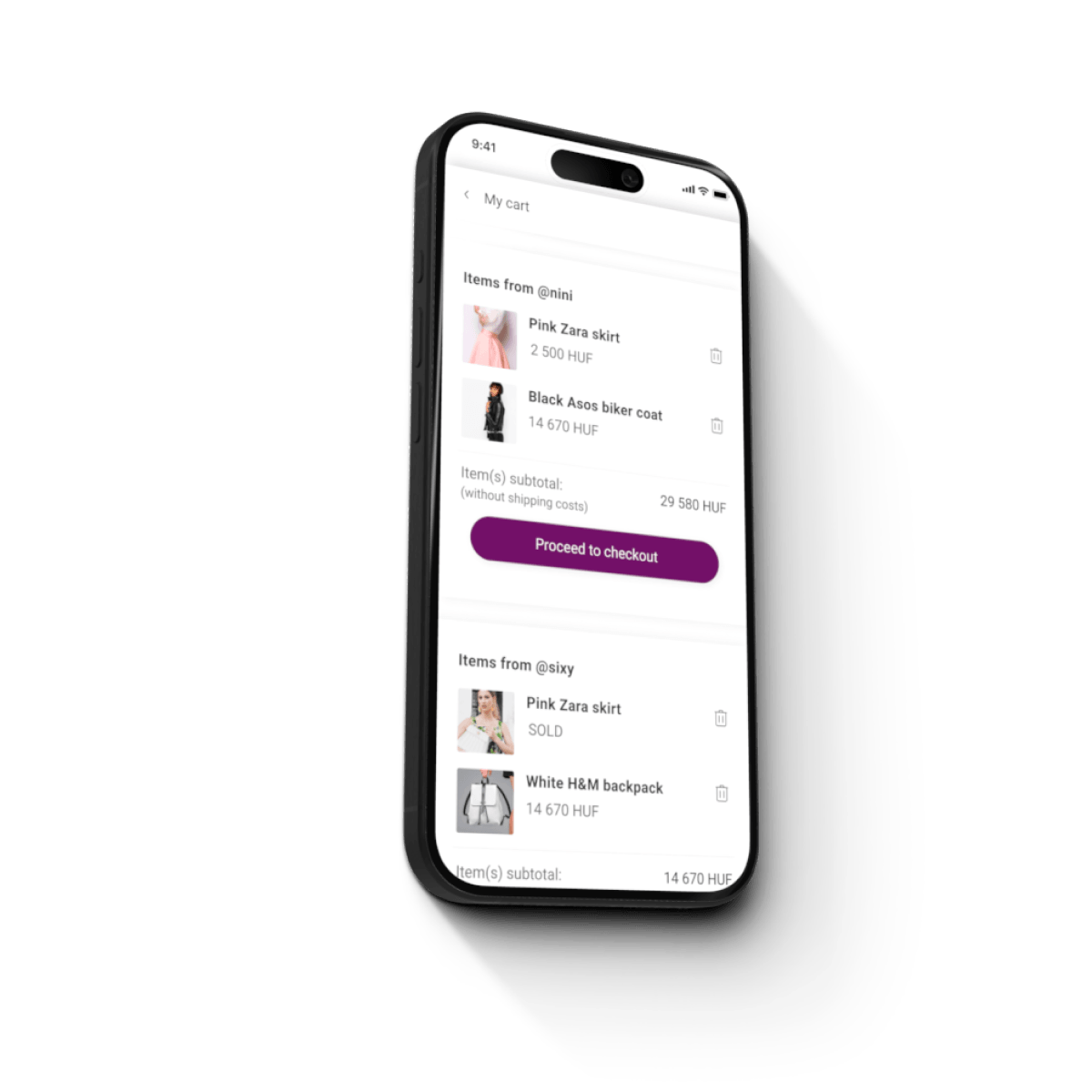 mobile screen with LiveRobe 3