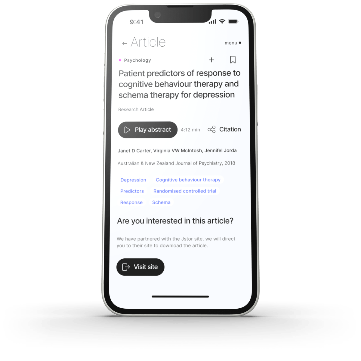mobile with Paper to audio screen 2