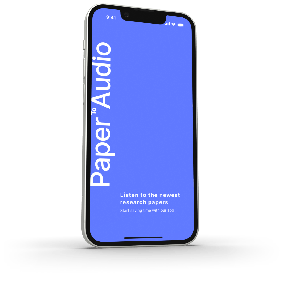 mobile with Paper to audio screen 1