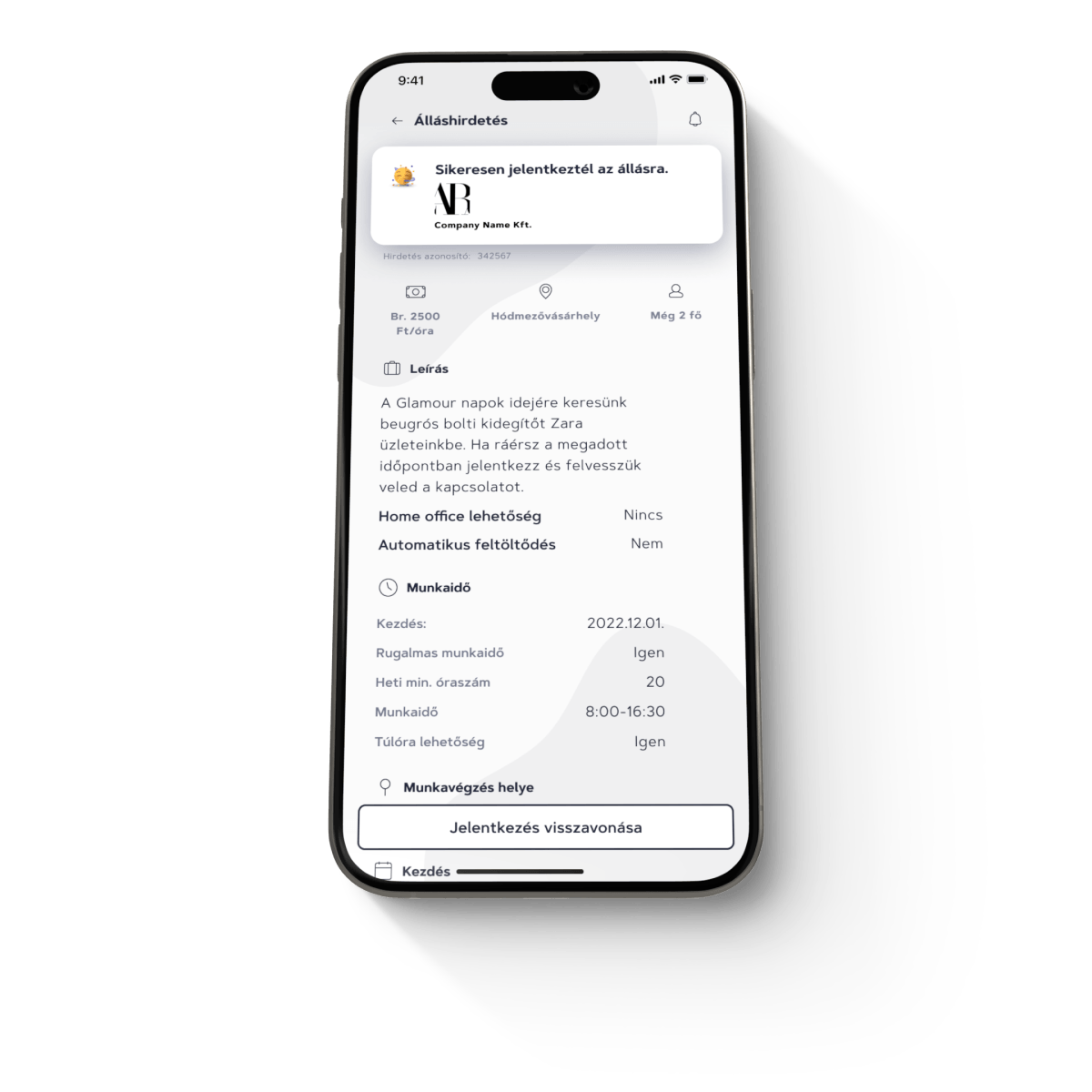 mobile with UNIYOU screen 4