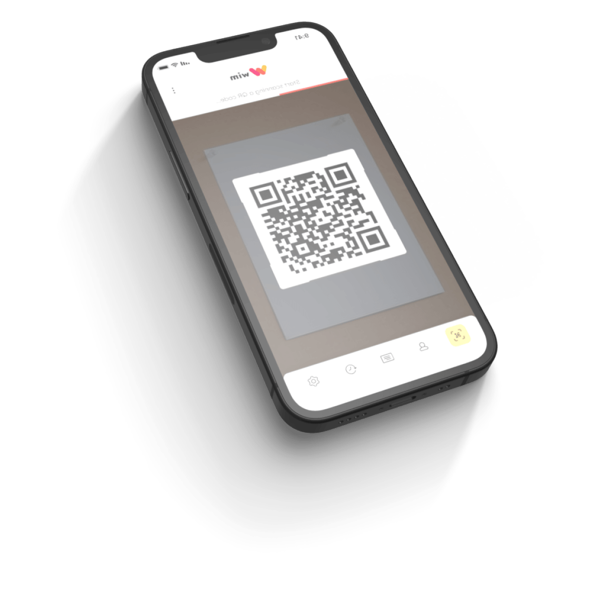 mobile with WIM screen 3