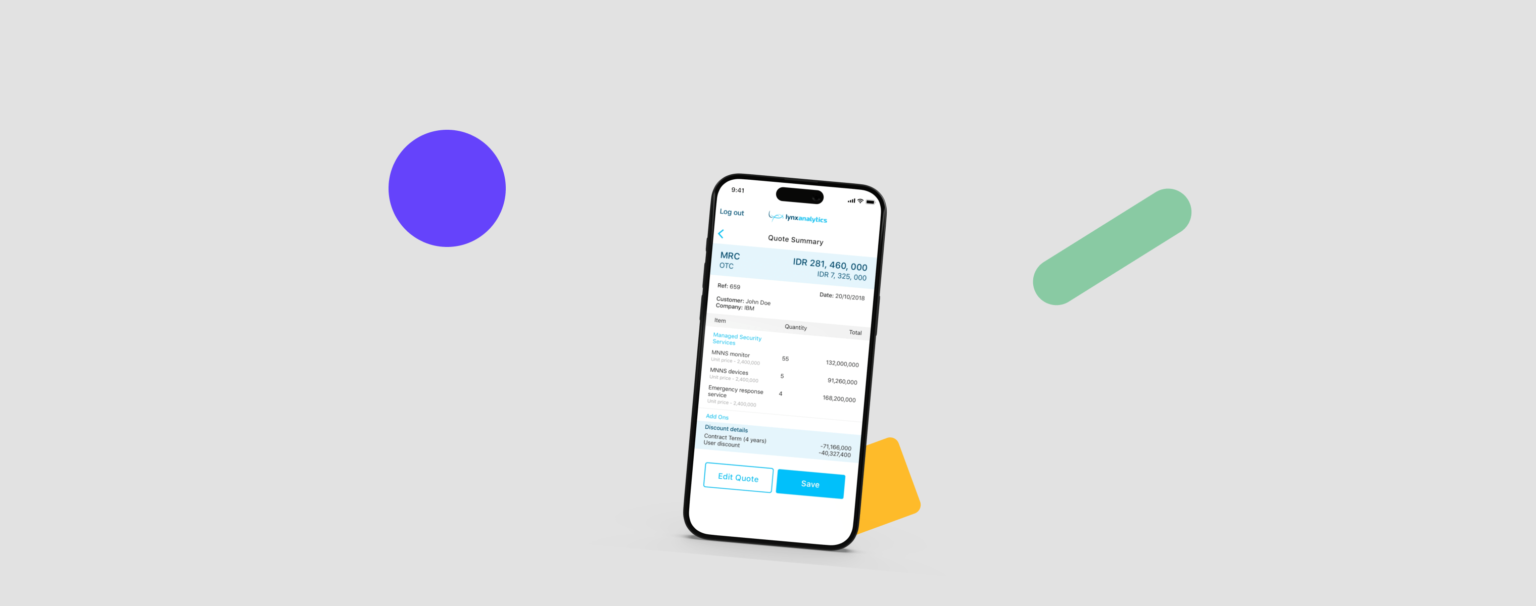 mobile with Indosat screen